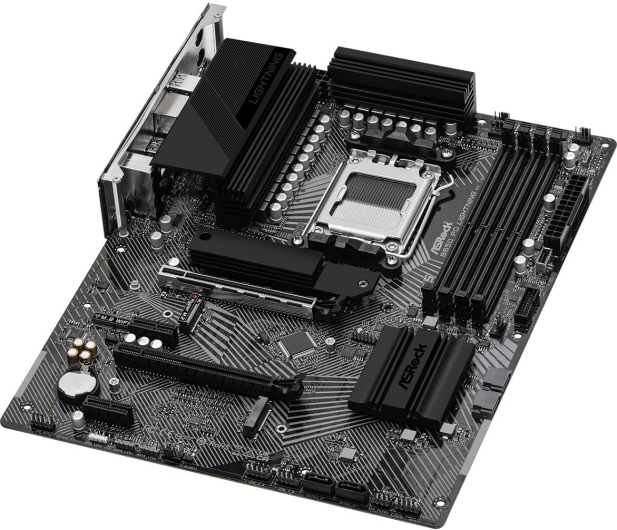ASROCK Płyta główna B650 PG LIGHTNING AM5 4DDR5 HDMI M.2 ATX - 1079824 - zdjęcie 4